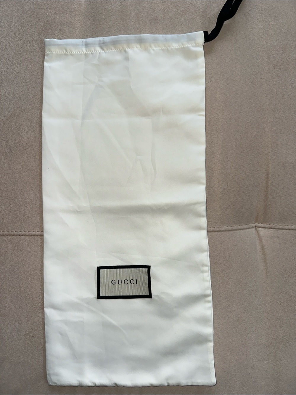GUCCI Drawstring Dustbag - Like New - 17” x 8.5” - Authentic